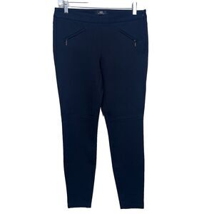 ABS Platinum Women’s Ponte Pants Size 4 Black Zip Pocket Waist 31 Inseam 29 Stre